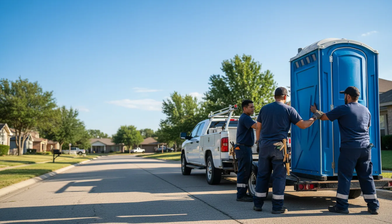 Portable Toilet Rental in Burdett, KS near me